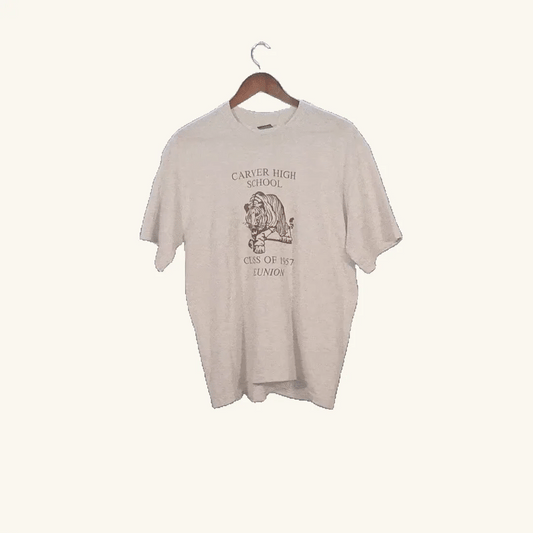 Carver High School '57 Single Stitch Tee