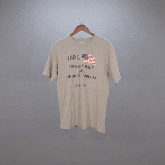100% American Made from American Products Graphic Tee