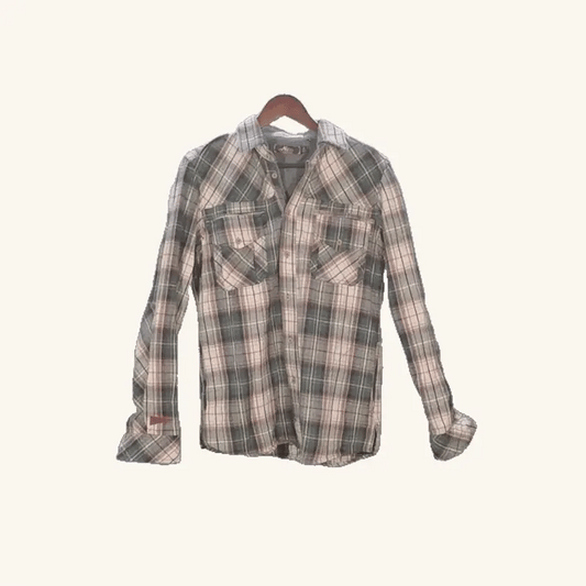 Akoo Flannel Shirt (Green)