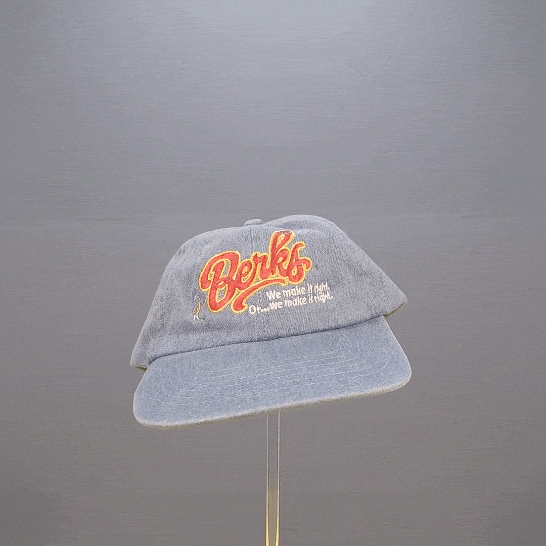 Berks Embroidered Denim Hat
