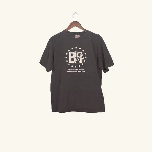 Big Bar East Village New York Bar Single Stitch Tee