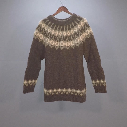 Brown Heavy Knit Sweater