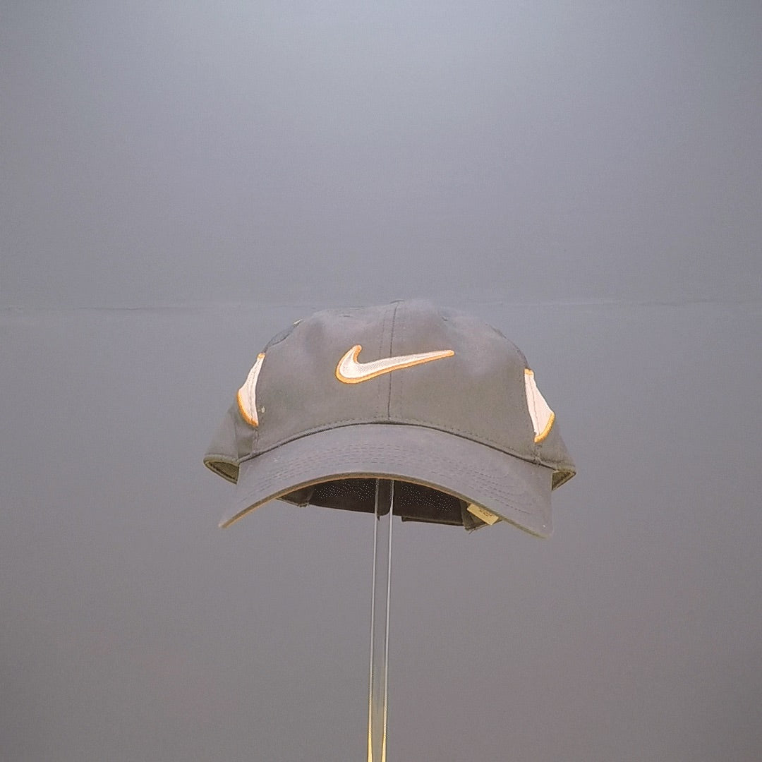 Nike Running Hat (Orange and Gray)