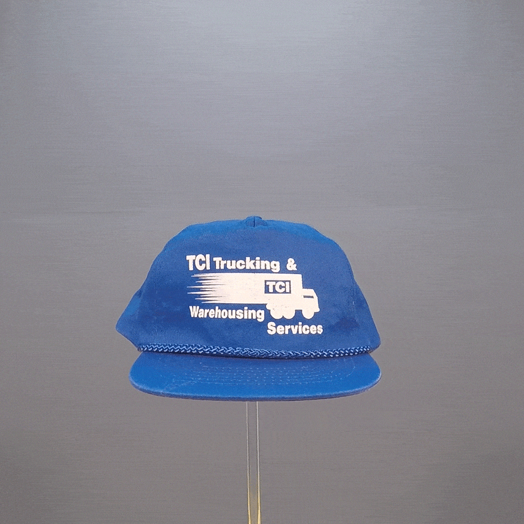 TCI Trucking Flatbrim Hat (Blue)