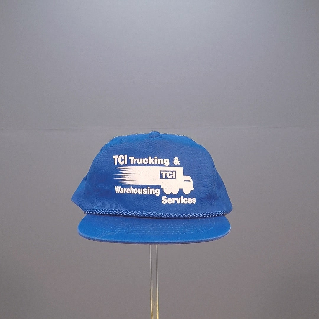 TCI Trucking Flatbrim Hat (Blue)
