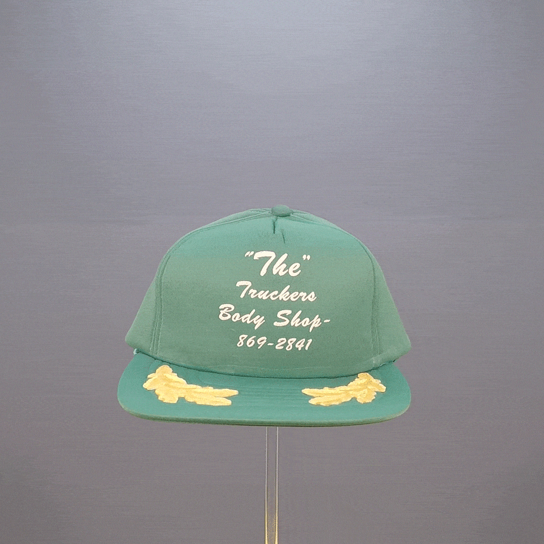 "The Truckers Body Shop" Foam Flatbrim Hat