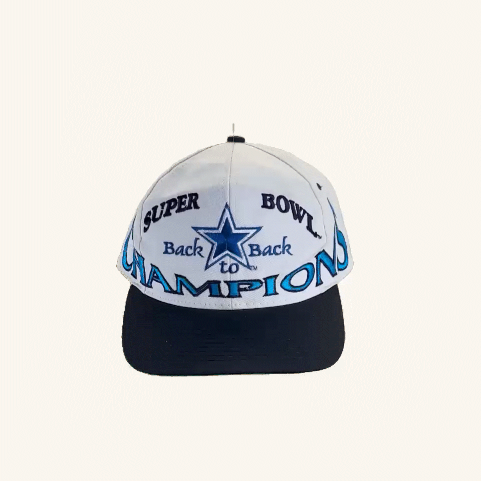 Super Bowl XXVIII Dallas Cowboys Back-to-Back Champions Specialty Snapback Trucker Hat
