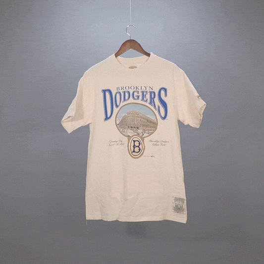Vintage 1991 Brooklyn Dodgers Nutmeg Single Stitch Tee