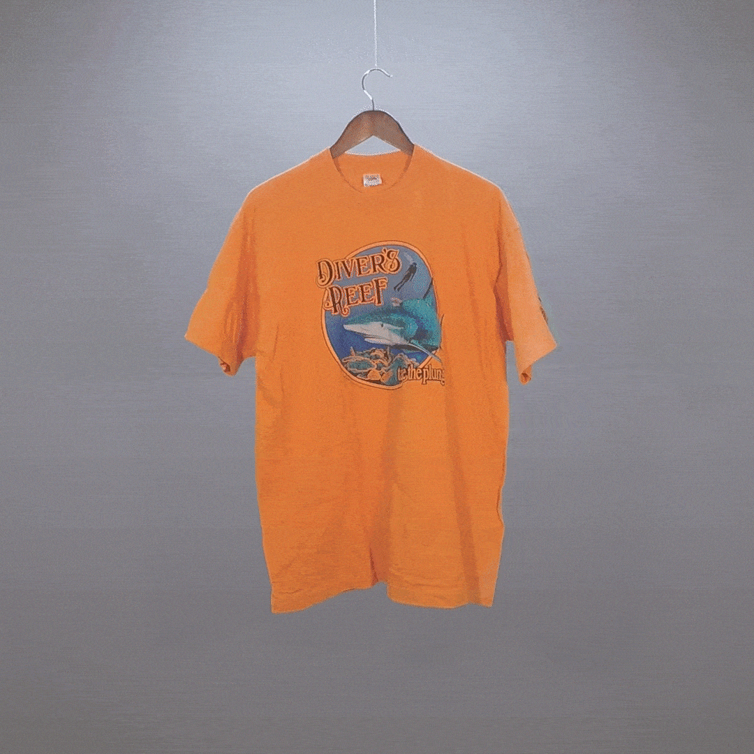 Vintage Divers Reef Single Stitch Graphic Tee