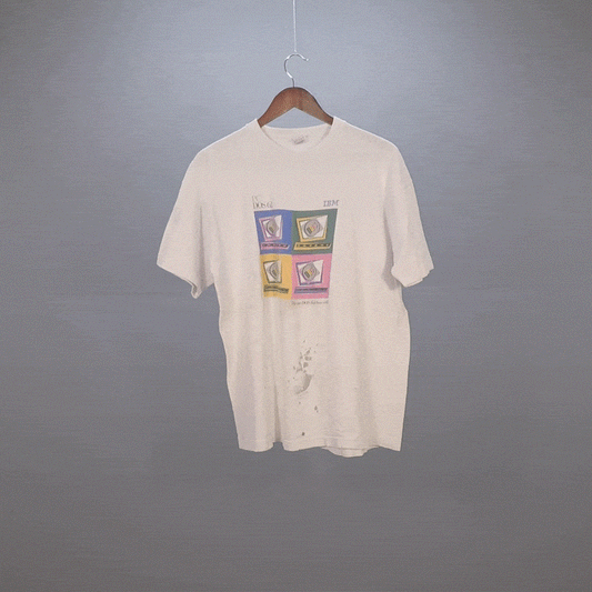 Vintage IBM PC DOS 6.1 Single Stitch Tee (Stained and Thrashed)