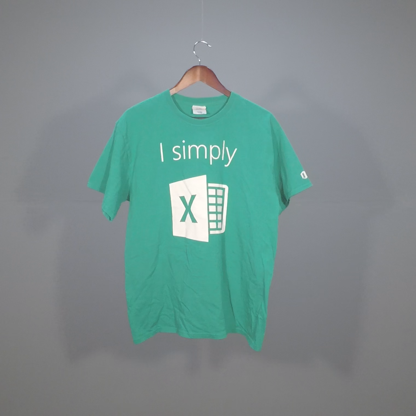 Microsoft "I Simply Excel" promotional Tee